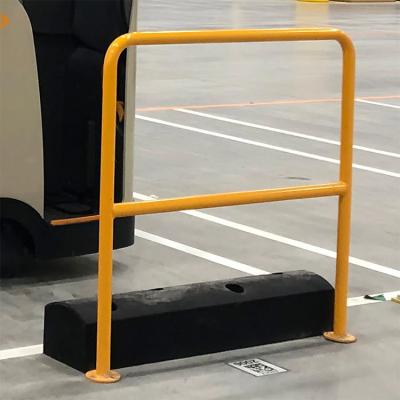 China A Strong Rubber Flooring Floor-Mounted Barrier Safely Stops Moving Material Handling Vehicles for sale