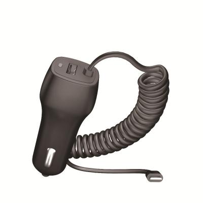 China ABS 1.3m Auto-schneller Ladegerät-Adapter-elastische Aufladungskabel-Art c-Hafen zu verkaufen