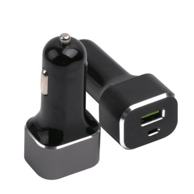 China Doppel-Ports der Handy-Ladegerät-Adapter-Aluminiumlegierungs-PD18W QC3.0 schnell Energie-Übertragung zu verkaufen
