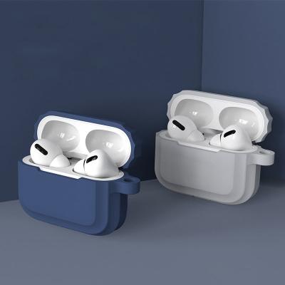 Κίνα Εξαιρετικά λεπτό Airpods υπέρ περίπτωσης κάλυψης βούλωμα υποστήριξης χρέωσης κτύπου ελεύθερο ασύρματο σε άμεσο προς πώληση