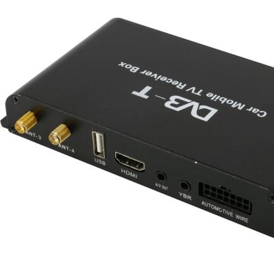 China High Speed USB Car TV Receiver 4 /PVR 180km/h DVB-T Mobile Antenna DVB T Receiver H.264 MPEG4 Digital TV Box for sale