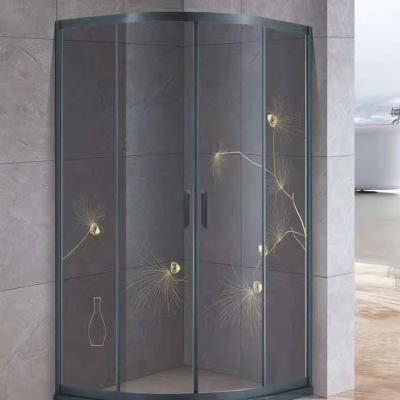 China Softening Good Price 8mm/10mm Modern Shower Room Bath Hotel Light Shower Enclosure Softening Room For House for sale