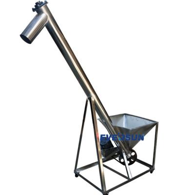 Chine Heavy Duty Plastic Flakes Screw Conveyor Feeder Feeding Conveyor For Pellet à vendre