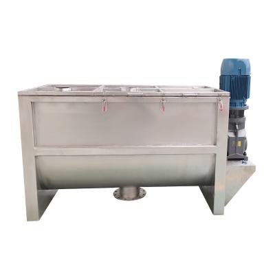 China Máquina de mistura de fita industrial para mistura rápida e precisa em campos químicos de alimentos e farmacêuticos à venda