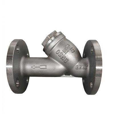 China Sewage Screwed Y-Strainer Y Type Bucket Valve End Gate Y Strainer for sale
