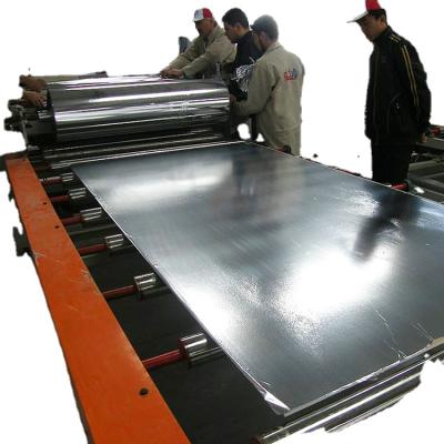 China Automatic ceiling production cutting machine for gypsum board and fiber cement for sale