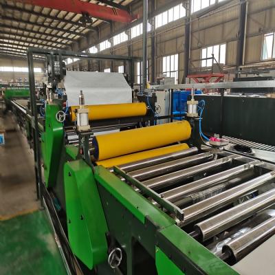 China Install Full Automatic Gypsum Ceiling Tiles Board PVC Lamination Machine With High Quality for sale