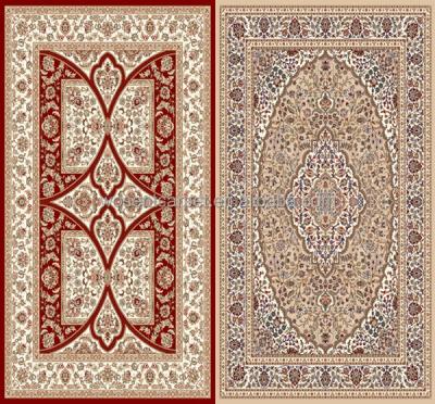 China Machine Woven Jacquard Polypropylene Fiber Persian Design Wilton Carpets & Rugs for sale
