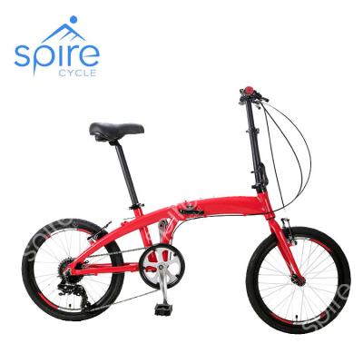 China Popular custom 20 inch alloy folding bike for wholesales for sale