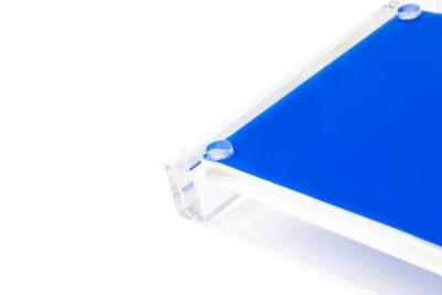China O ODM acrílico pequeno feito a mão do OEM de Tray Multi Color apoiou à venda