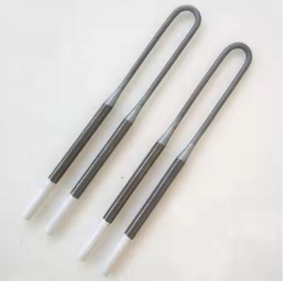 China Hot Sale 1700°C Mosi2 U Type Electric Heating Elements For Muffle Furnace for sale