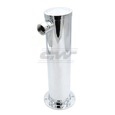 China Automatic Bar Stainless Steel Chrome Plated Beer Tap Single Tap Tower In Drink Dispenser for sale