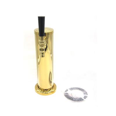 China Part brass/single stainless steel/double/triple turn tap beer dispenser tap brew tower draft beer tap for sale for sale