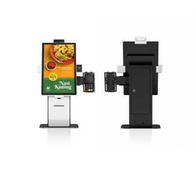 China Self-Service Ordering Kiosk Hotel Check-In Cash Payment NFC Outdoor Digital Signage for sale