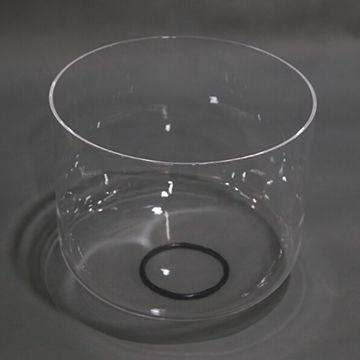 China Clear Chakra Tuned Quartz Singing Bowls with high purity crystal for sale