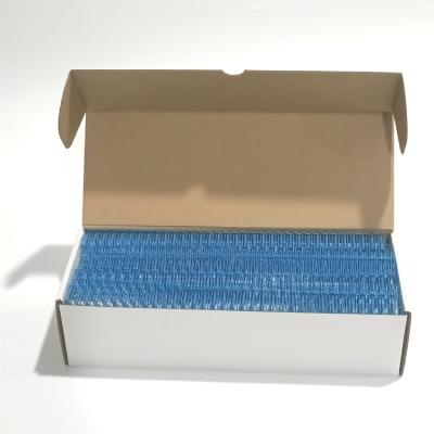 China Brons 0.8mm Dubbele Draden van het Diktemetaal na de Druk van Spiraalvormige Binddraad Te koop