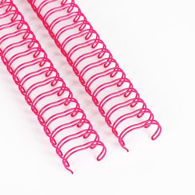 China Gebruik kantoorpapierbestand Twin Wire O Ring Wire O Double Wire Binding Te koop