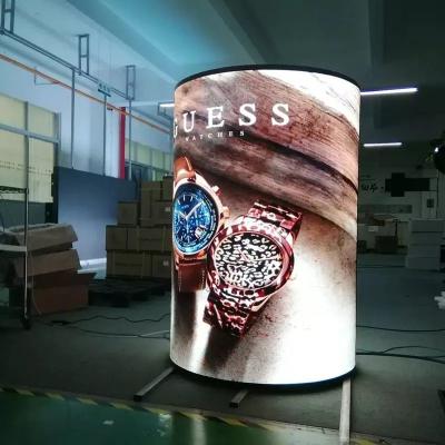 China Lionled P3 Indoor Flexible Led Display Screen With Cylindrical Shape for sale