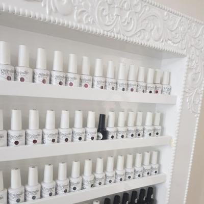 China Mordern Nail Color Polish Chart Wall Display Nail Art Display for sale