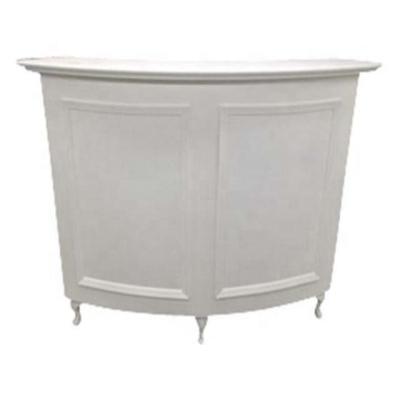 China Durable Vintage Used Beauty Salon Furniture Spa Reception Desk For Sale for sale