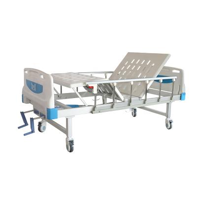 China Factory Wholesale 2 Bed Crank Manual Medical Crank Bed Medical Bed ORP-BM25 Hospital Bed for sale