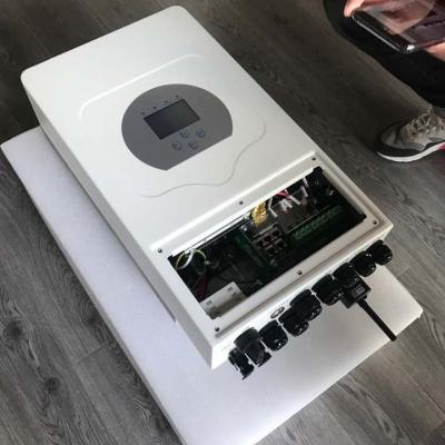 China Deye SUN-12K-SG04LP3 Single Phase 3 Phase 12kw 10kw 8kw 5kw 3.6kw Hybrid Soalr Inverter Price 420*670*233mm for sale