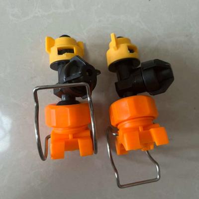 China adjustable clamp plastic nozzle with ss nozzle tip or quick connect nozzle for sale