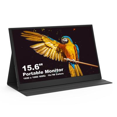 China For Light Gaming HOT Portable Gaming Monitor 15.6 inch portable monitor IPS Screen 1920*1080 HDR portable screen monitor for PS4 OEM for sale