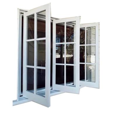 China Modern Design UPVC Casement Windows With Tempered Glass And Chinese Top Hardware for sale