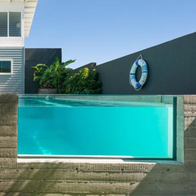 China UV Coating Underwater Windows PG Pattern Acrylic Sheets For Outdoor Swimming Pool for sale