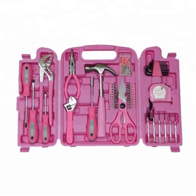 China Workshop/Garden Repair 149PCS Household/Household/Hand/Madam's Pink Tool Kit for sale