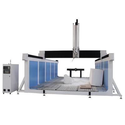 China Foam Engraving Tekai 4 Axis 2000x3000 EPS Foam Mold Making Machine 3d Wood MDF Engraving Machine With Swing Head for sale