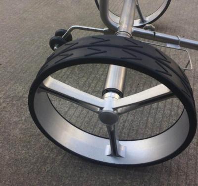 China Golf Cart Push Cart 3 Wheels Magnesium Alloy Wheel For Electric Golf Cart for sale