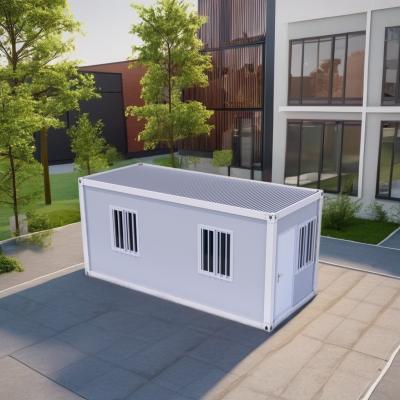 China Contenedor de paquete plano Casa de estar móvil prefabricada Oficina Tienda Quiosco Dormitorio Villa Hotel al aire libre en venta