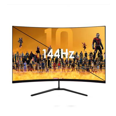 China Curved 32 Inch 144Hz Curved LED Gaming Monitors Borderless Desktop Computer Screen for sale