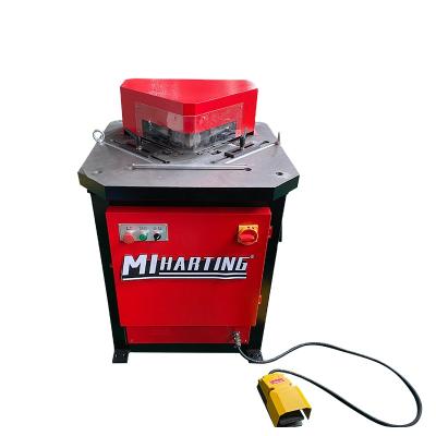 China Metal Cutting Industrial Variable Angle Notcher Machine / Hydraulic Notching Corner / Angle Notching Machine for sale
