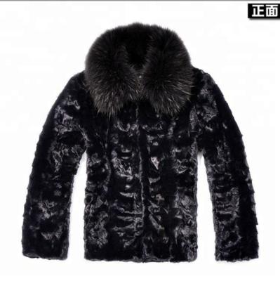 China Fashion Designer Wholesale Custom Made Mens Faux Fur Camel Breathable Mink Coats for sale