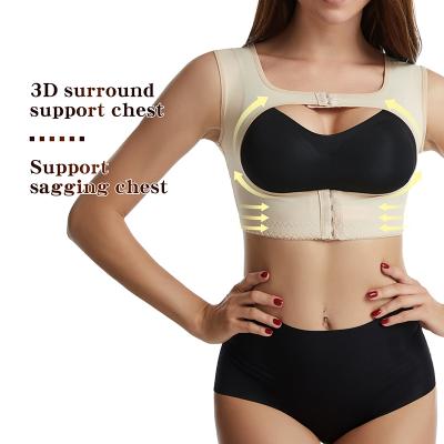 China Breathable Straight Back Support Shoulder Support Brace Corrector Posture Support Belt Chest Support Humpback Correction Belt for sale