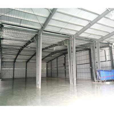 China Steel Structure Building Aircraft Hangar Warehouse, Galvanized Prefabricated Steel Frame for sale