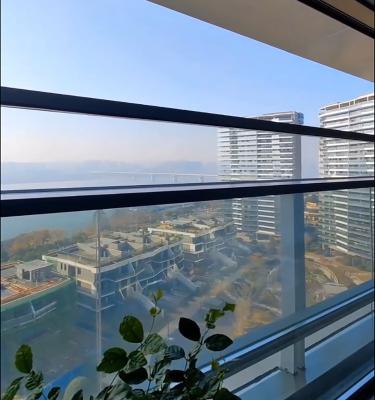 China Panoramic 158 Aluminium Alloy Intelligent Lifting Window Windproof And Rainproof , Anti-theft for sale