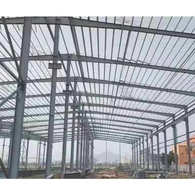 China Low Carbon Steel Q355B Steel Structure Buildings With Concrete Foundation Type for sale