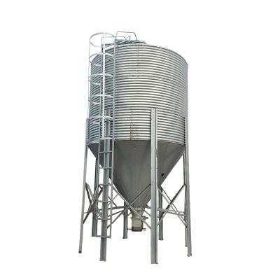 China farms bulk heap feed bins for sale storage silo prices/animal feed/grain silo cost for sale