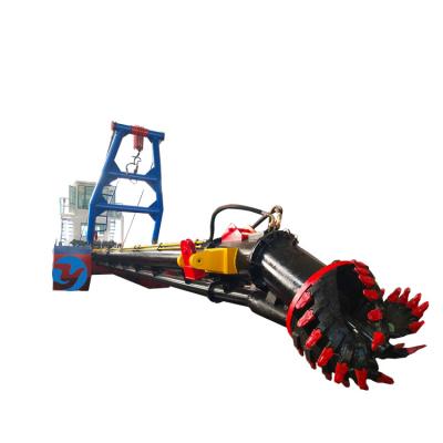 China Construction works Cutter suction river sand mining machine 2020 hot sale diesel oil sand dredger with dismountable sand machine for sale