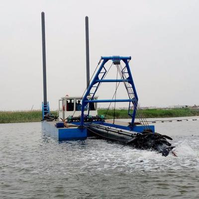 China Construction works Clean Cutter Suction Sand Mining Dredge Cutter Suction Sand Machine Cutter River and Lake Dredging Machine for sale