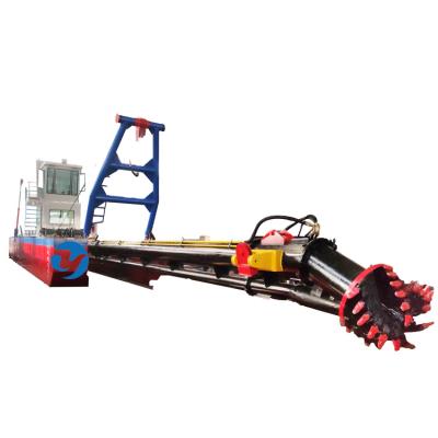 China Construction works Cutter River Sand Mining Sucking Dredge Machine Cutter River Sand Suction Dredger Cutter Sand Pumping Dredger For Sale for sale