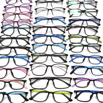 China IN STOCK new design custom logo cheap ready to ship tr90 glasses optical frame TR glass for sale