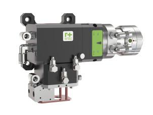 China Compact Size Laser Welding System Light Duty Water Cooling Laser Welding Head for sale