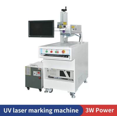 China 0.06mm 110mm X 110mm UV Laser Machine PC Control 220V Desktop Fiber Laser for sale