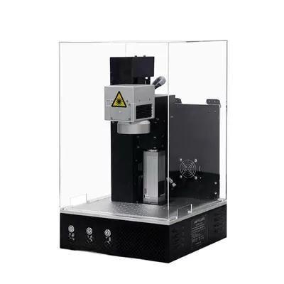 China Precise Marking Mopa Fiber Laser CCD Marking Machine 110V 220V 3D Fiber Laser Marking for sale