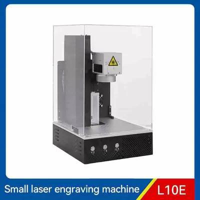 China Precision Mopa Fiber Laser Marker CCD Marking Desktop Fiber Laser 10C - 35C for sale
